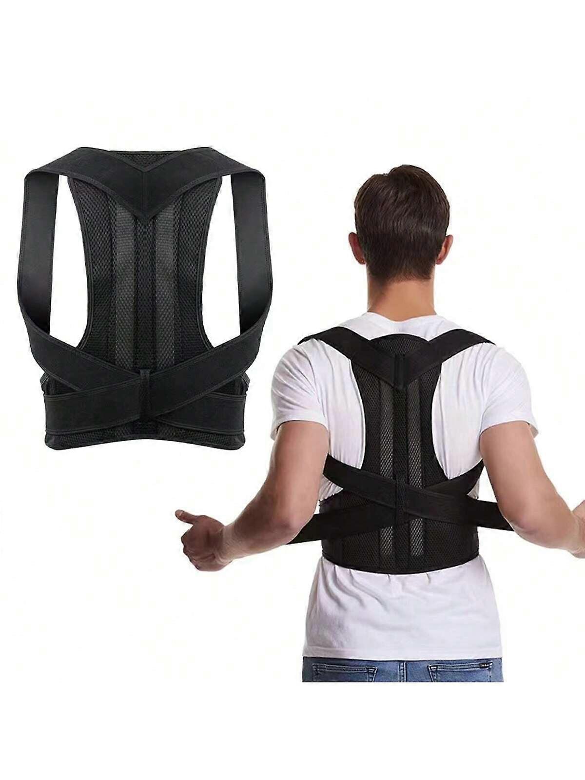 1 قطعة قابل للتعديل متعدد الوظائف العلاج الطبيعي موقف مصحح حزام ، للجنسين ، دعم الظهر تنفس ، دعامة الموقف غير المرئية ، وضعية الجلوس adjus