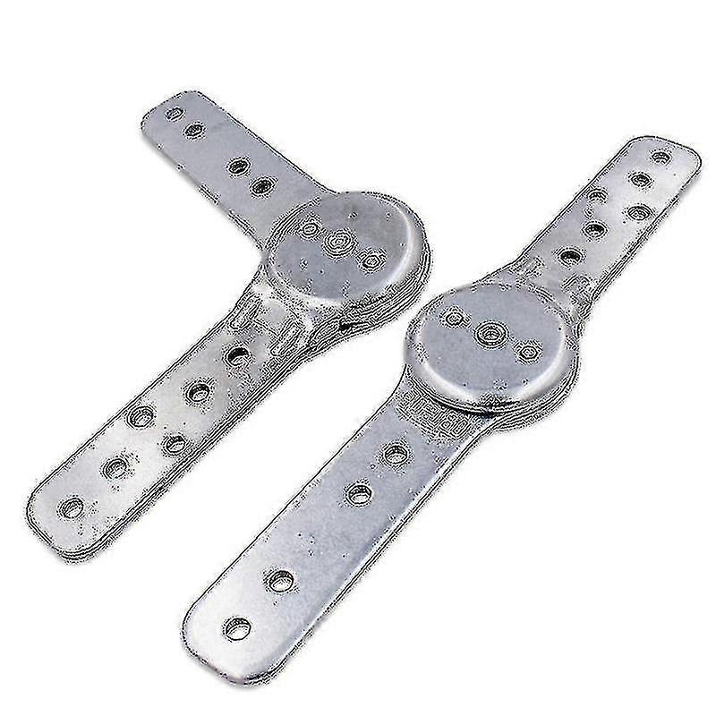 2pcs Folding Sofa Bed Hinge Mechanism 5 Position Adjustment Joint Hinge For Sofa Armrest, Headrest S
