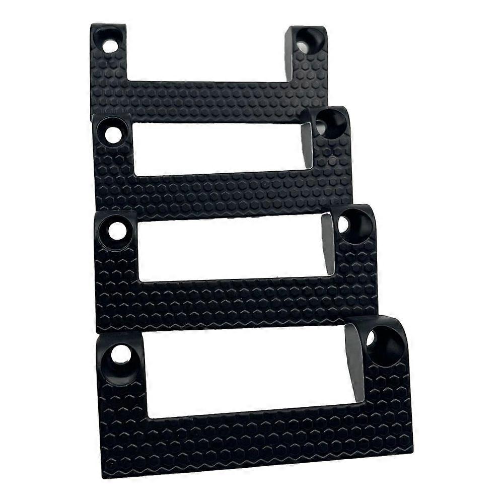 Tape Measure Holder Tool Storage for Garage Organization Tool Holder for Power Tool on Ladder, Work Bench 4 PCS Black