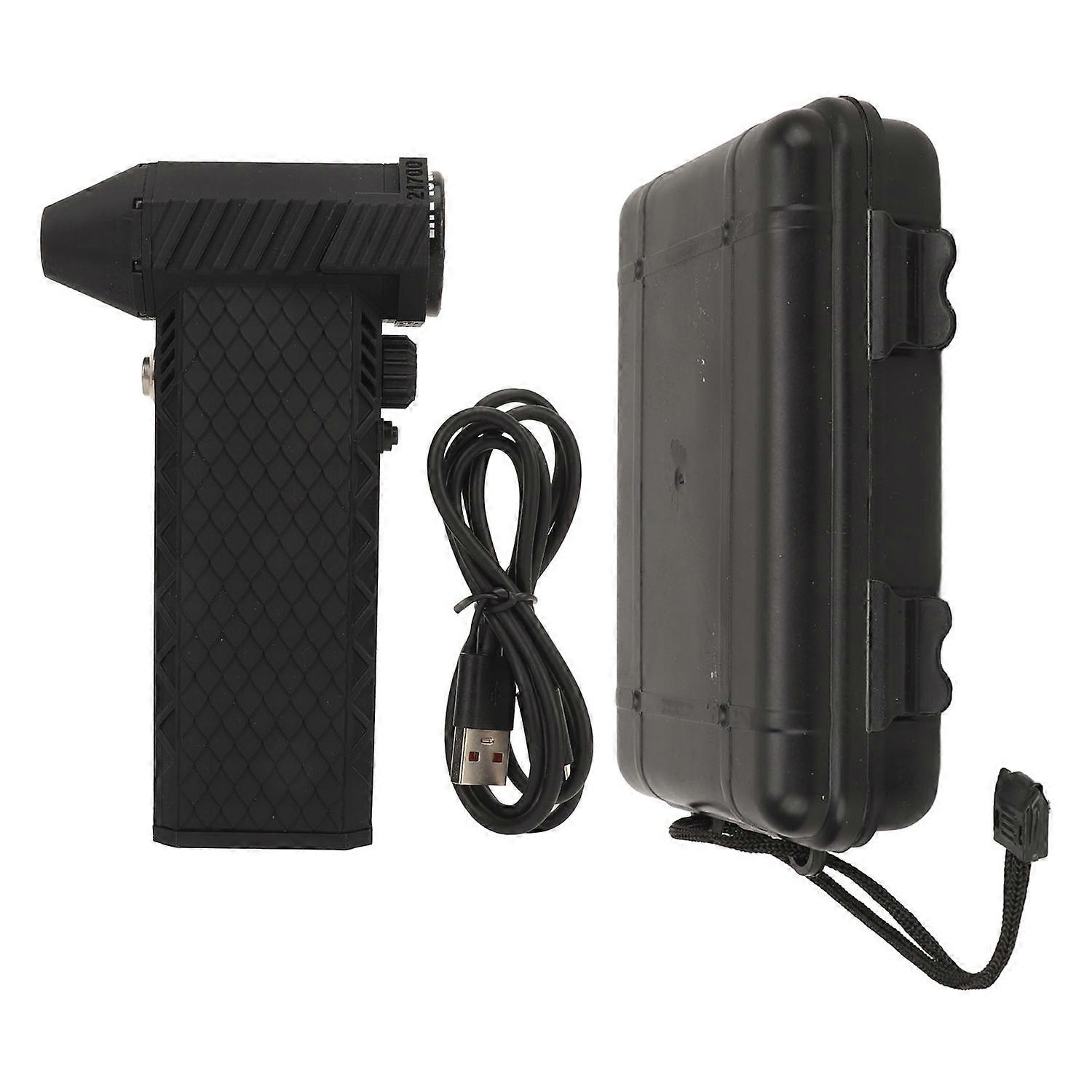 Powerful Turbo Fan Brushless Motor 110000RPM 50+M/S Portable Electric Jet Fan Air Blower for Snow Du