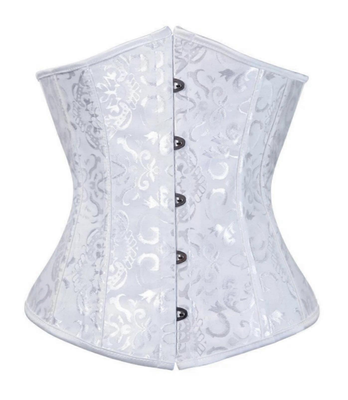 Fashion Corset Women's Shapewear Waist Cincher in Black, Adjustable Sizes, Comfortable Material for Hourglass Figure