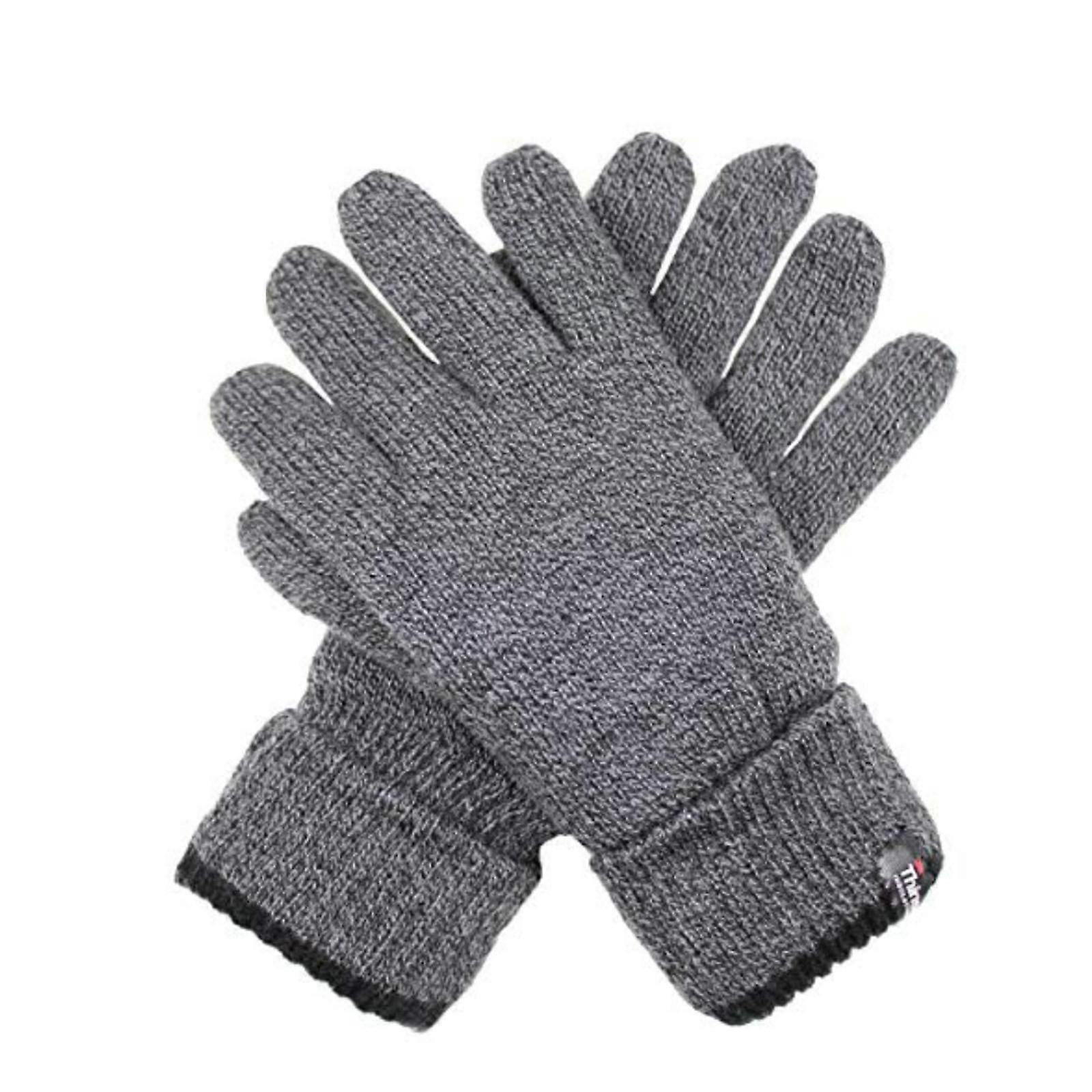 Dents Hommes Full Finger 3M Thinsulate Knit Gloves w Cuff Isolation thermique Warm