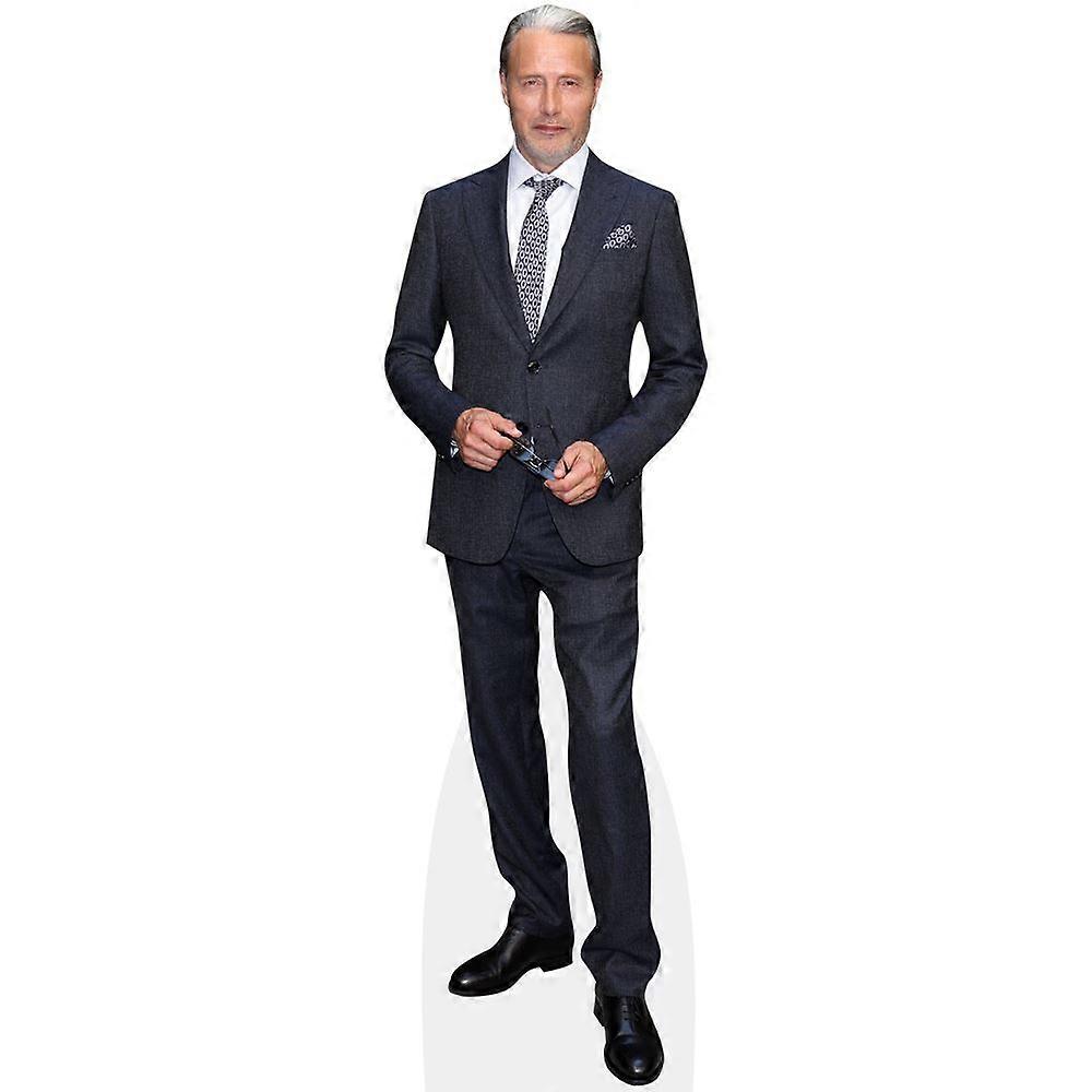 Mads Mikkelsen (Suit) Cardboard Cutout (lifesize OR mini size). Standee. Stand Up.