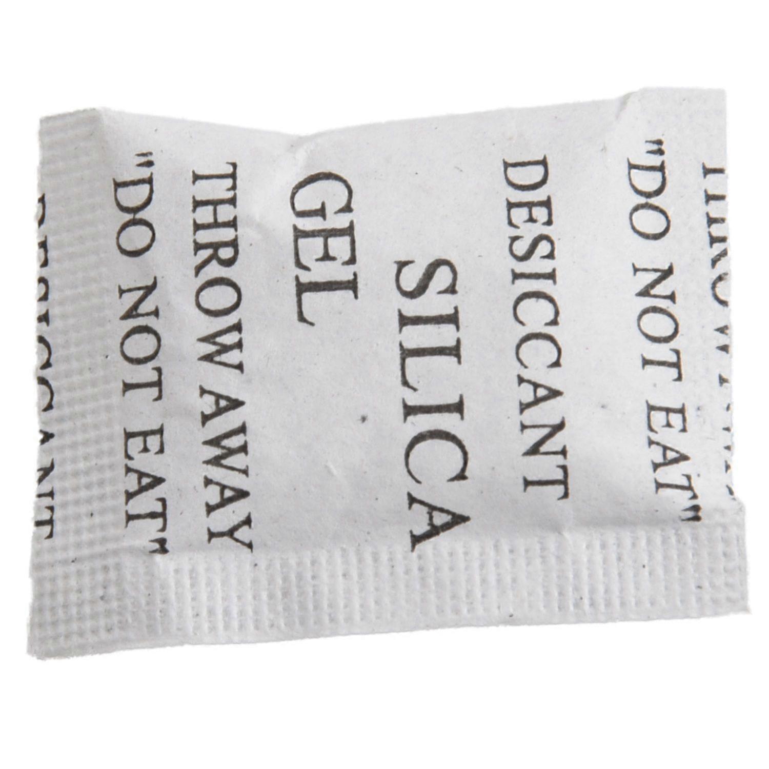 50 Pieces Silica Desiccant Drying Humidity Absorber Sachets Bags