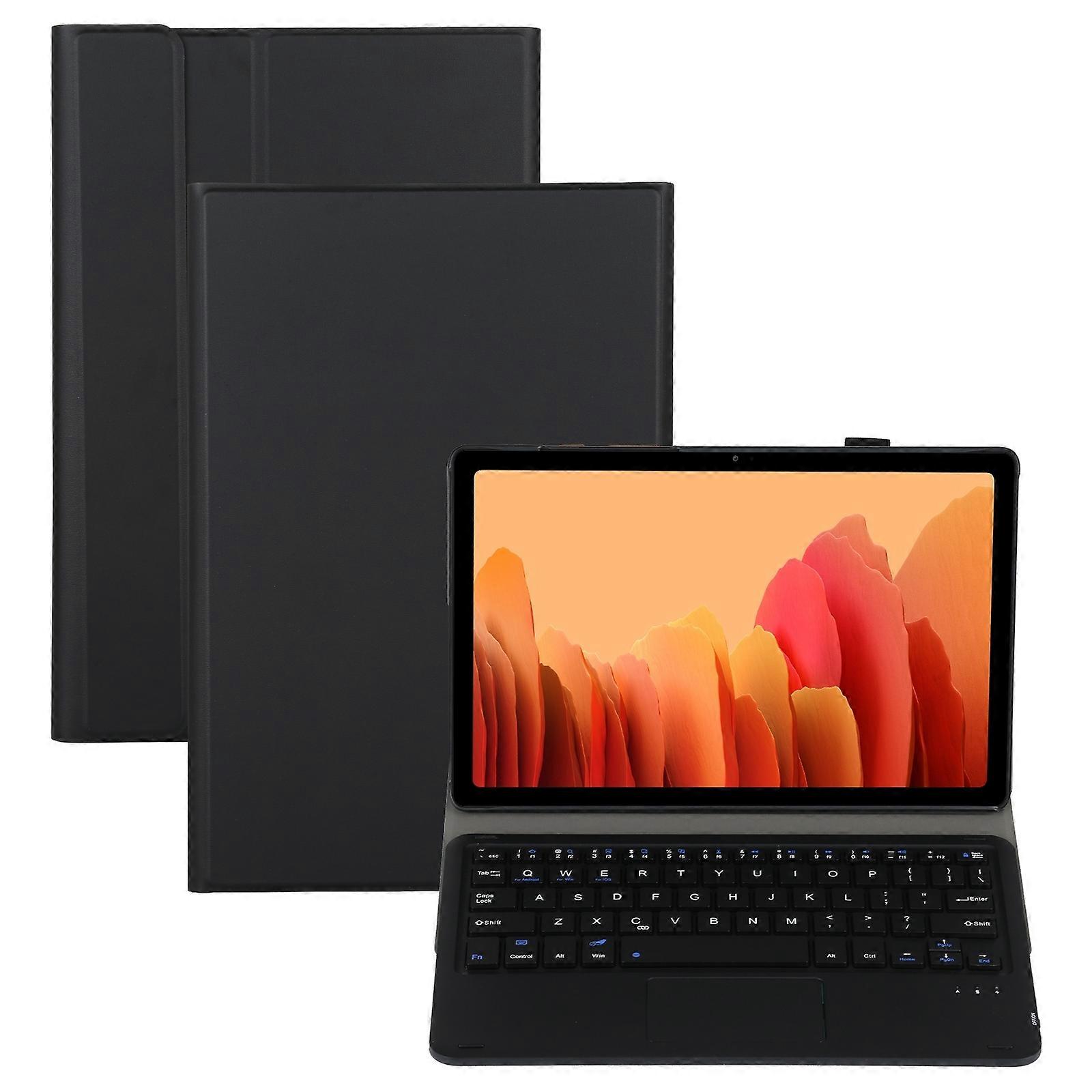 A500-A Detachable Bluetooth Keyboard Ultrathin Horizontal Flip Leather Tablet Case with Touchpad & Holder for Samsung Galaxy Tab A7 10.4 T500 / T505