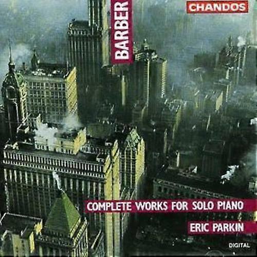 Samuel Barber Complete Works for Piano CD (1999) NEW