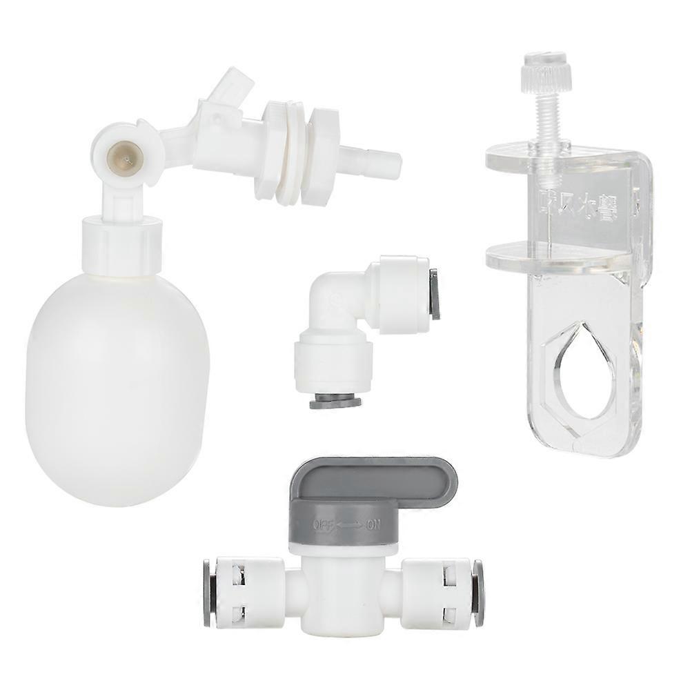 Plastic adjustable tube float valve kit, suitable for aquarium water purifier, automatic water filling controller automatic water filling system