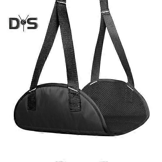 Airplane Foot Hammock Length Adjustable Breathable Heavy Duty High-speed Train Fatigue Relief Foot Rest Under-Desk Hanging Hammock Travel Essentials