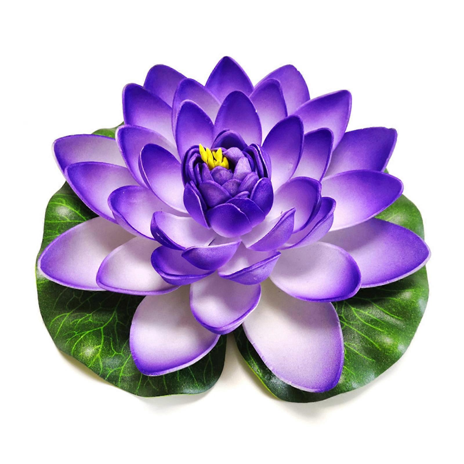 18cm Künstliche Lotusblume für Aquarium oder Pool Dekor