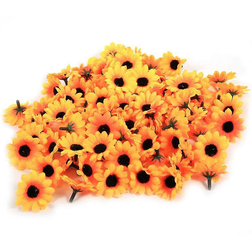 100 4cm artificial daisies for DIY