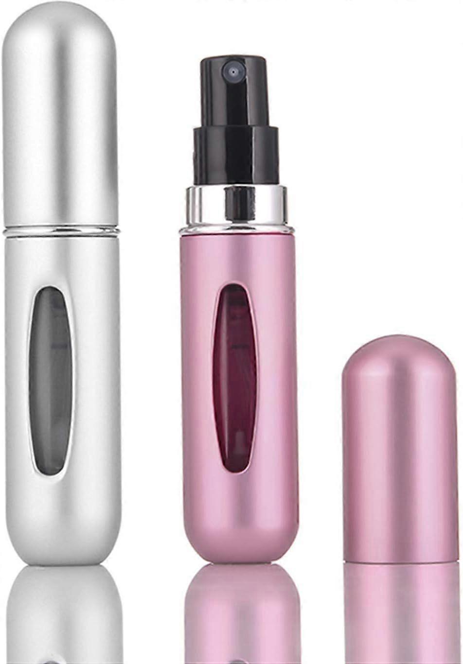 5ml Refillable Empty Bag Perfume Spray Bottle, Reusable Mini Atomizer, Travel Portable Pocket Spray Bottle