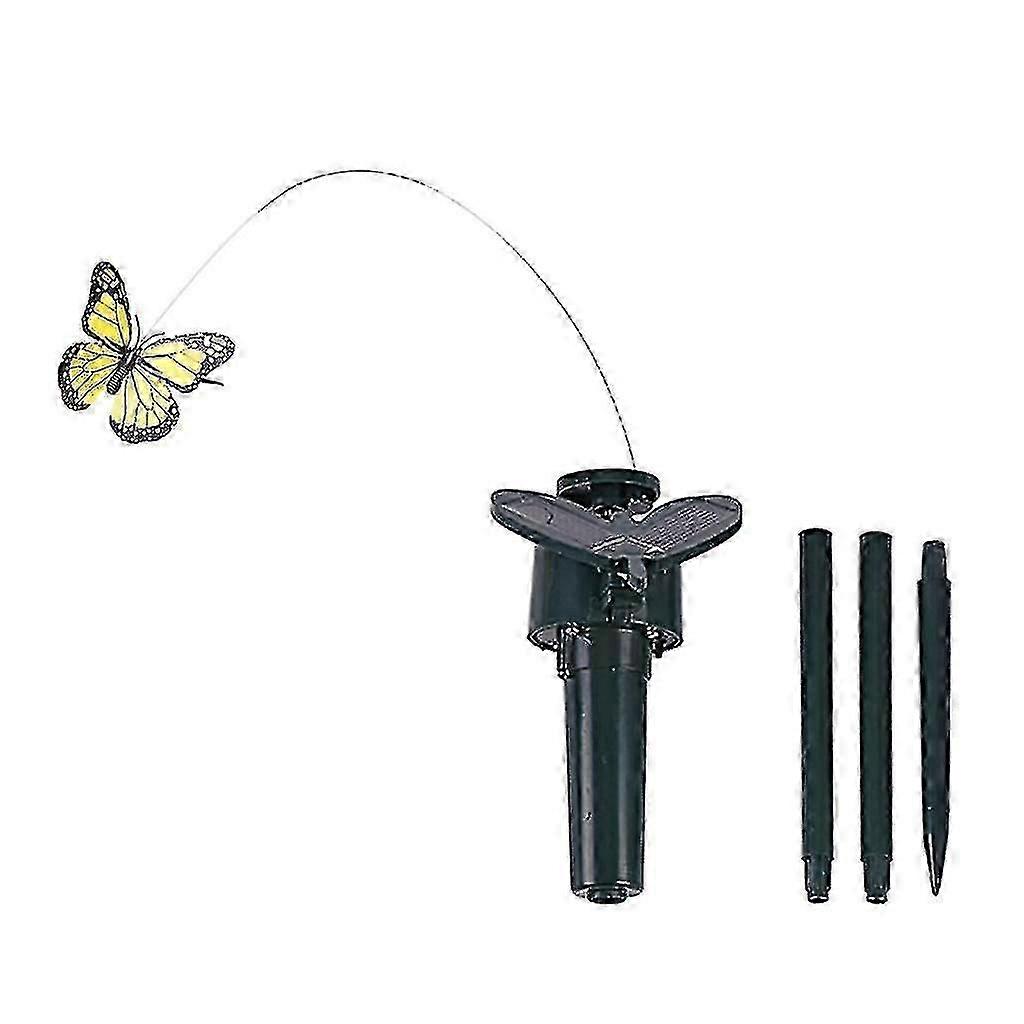 Steellwingsf Tanzender ، Flatternder Schmetterling ، Solarbetriebene Garten-deko ، Plastik ، Zufllig ، Einheitsgre
