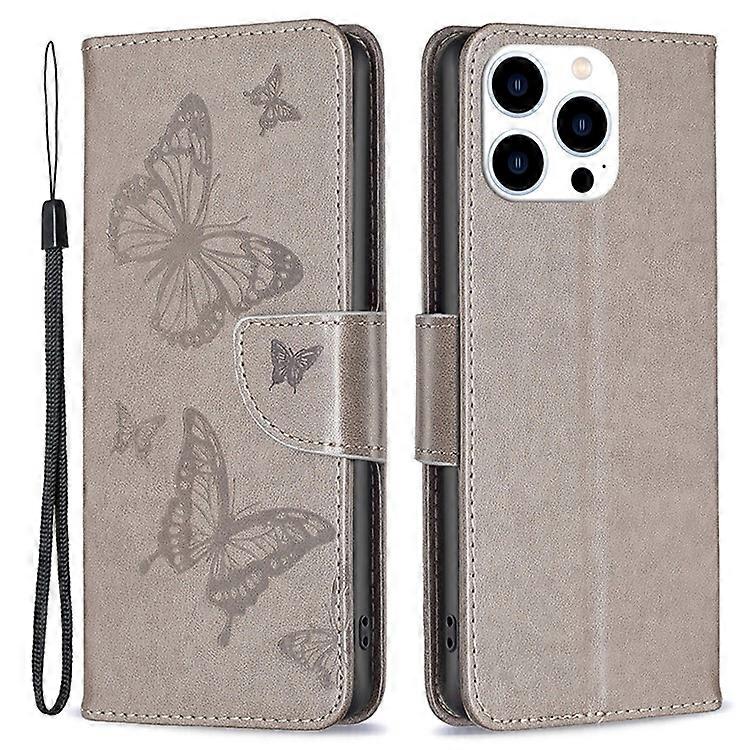 Compatible For iPhone 16 Pro Max Case Wallet Leather Phone Cover Butterflyimprinted