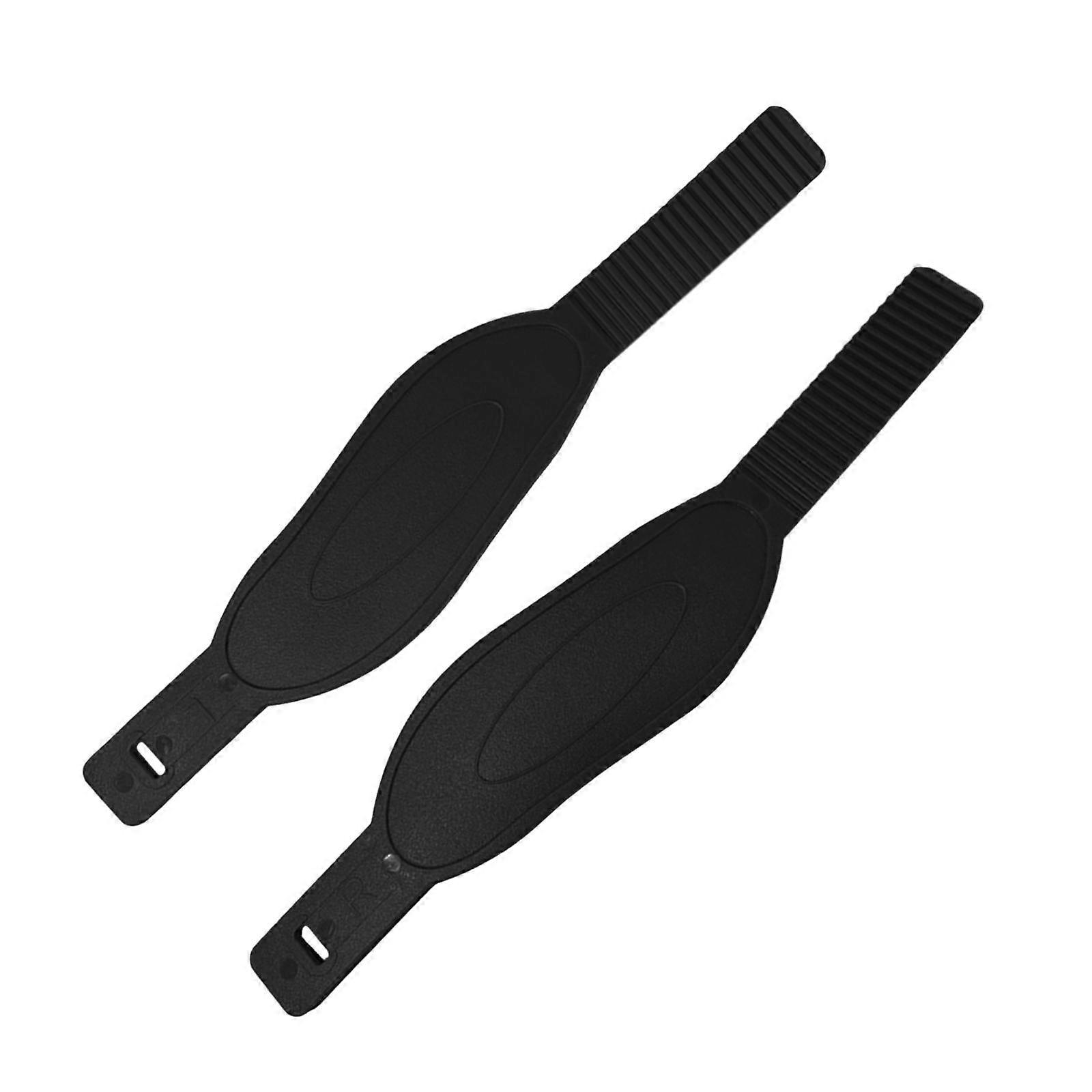 2x Egzersiz Bisikleti Pedal Kayışları Bisiklet Makinesi için Pedal Kayışları Kayışları