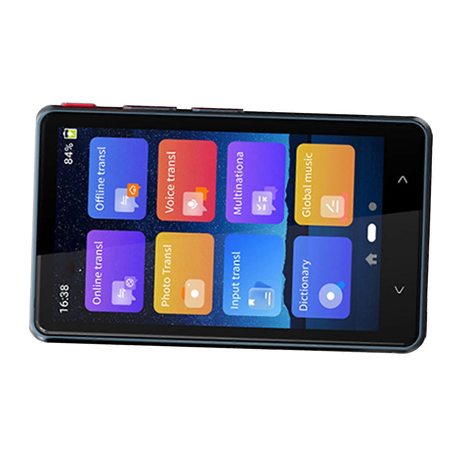 Language Translator Device 4in Real Time 135+ Foreign Language Portable Voice Photo Translation Machine for Travel 