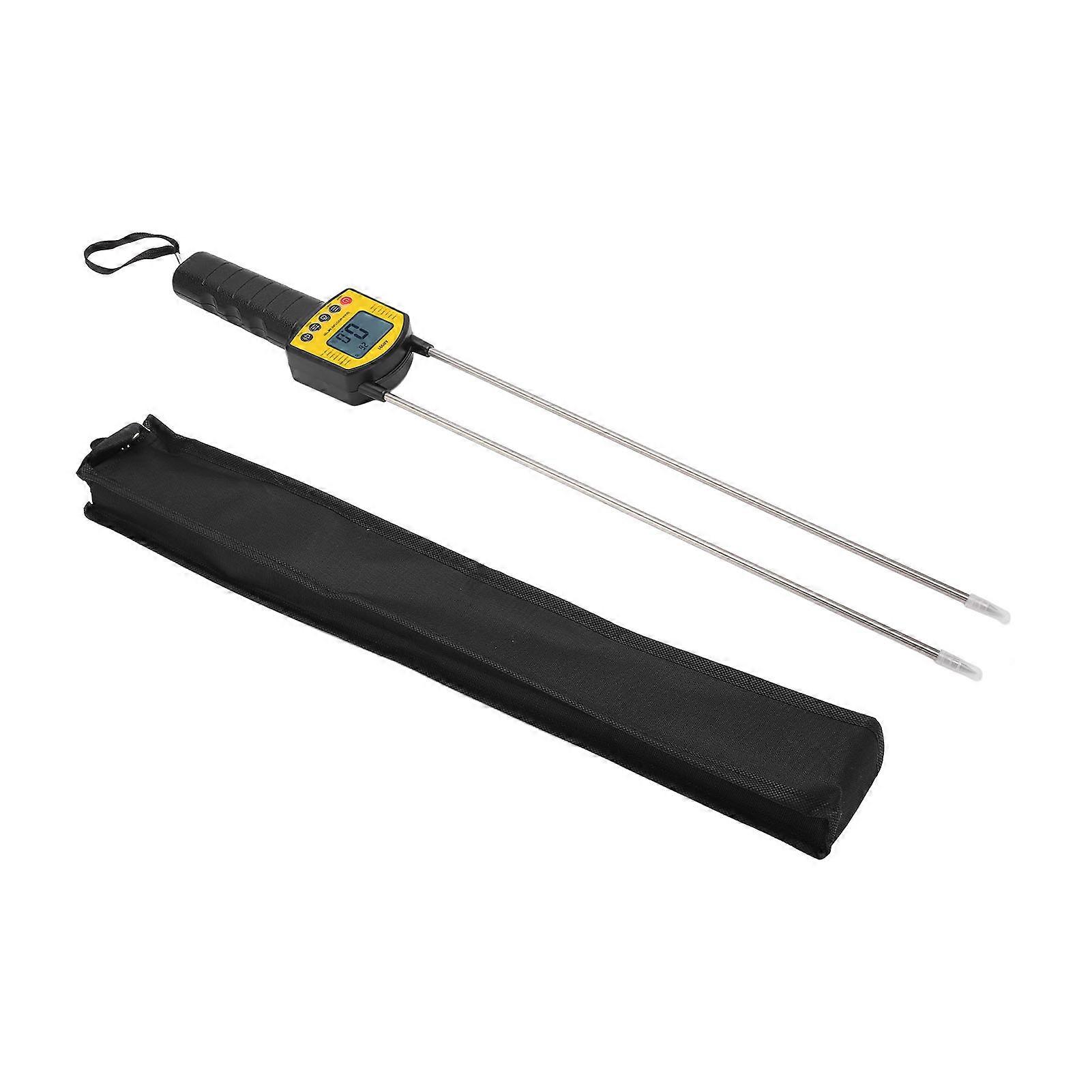 Grain Moisture Meter Automatic Voice Accurate Backlight Screen Digital Grain Humidity Tester for Soybean Wheat Corn