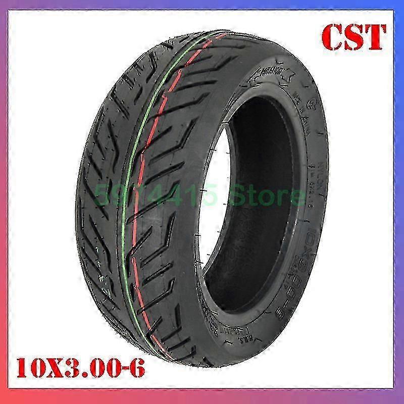 Tamanho 10x3.00-6 polegadas vácuo pneu tubeless para scooter elétrico 10 polegadas acessórios de roda