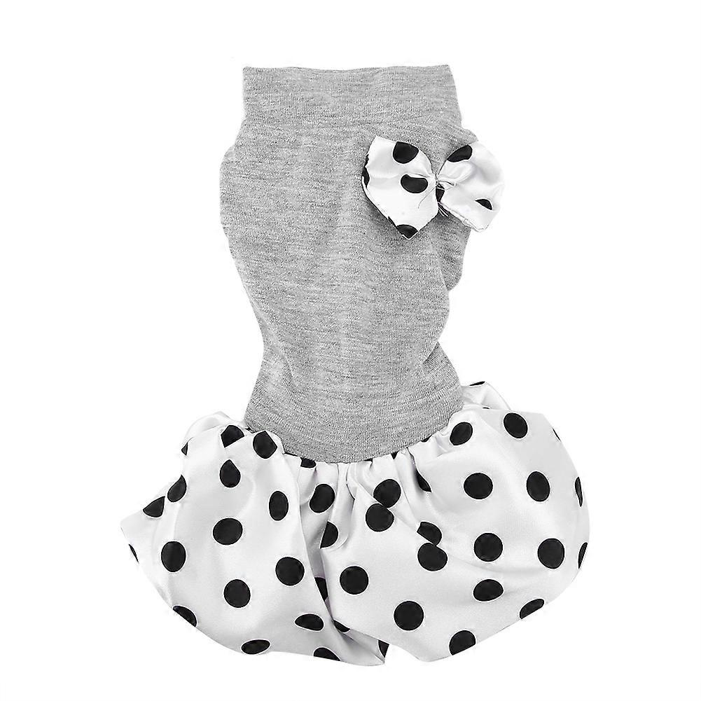 Pet Summer Cloth Small Dog Dress Puppy Princess Bubble Skirt Wedding Costume