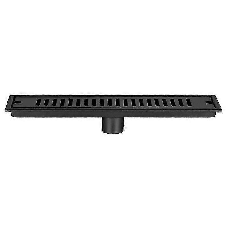 3010cm sort rustfrit stål gulvafløb