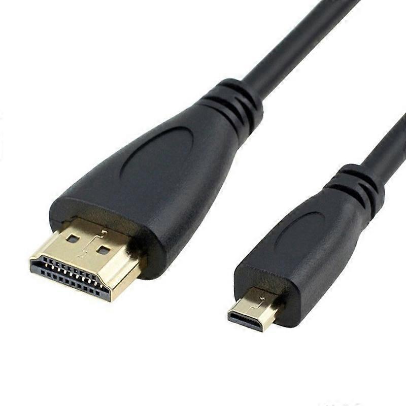 1.5m Micro HDMI à HDMI 19 Pin Cable, 1.4 Version (Noir)