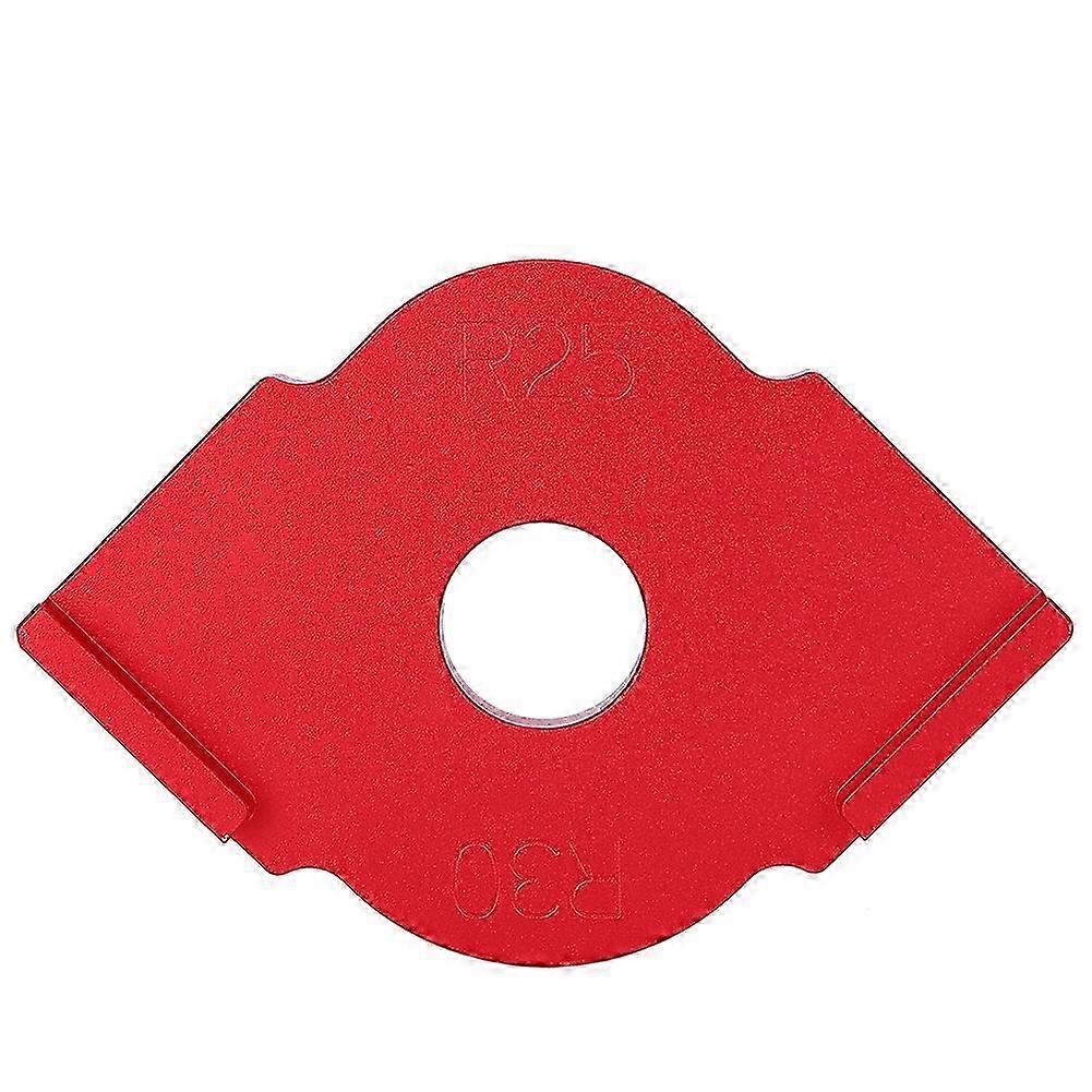 Radius Clamp Hardware Parts Template Tool for Hand&#8209;Held Edge Trimmer / Engraving Machine