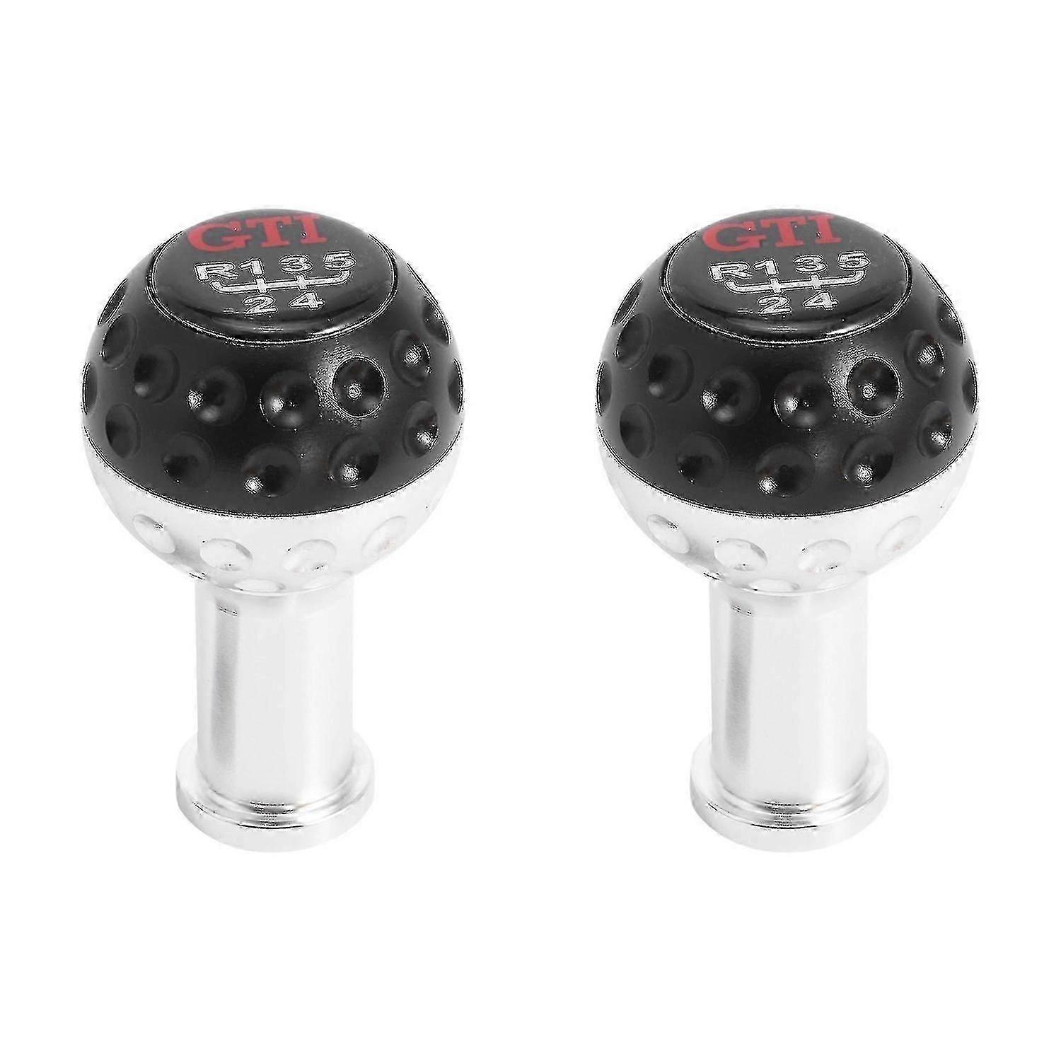 Black Shift Knob 5 6 Speed Auto Manual Shift Lever Golf Compatible - Ja