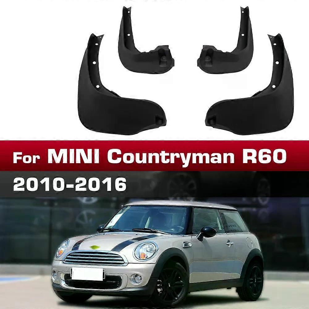 4x Windabweiser Für Mini Countryman R60 2010-2016 - Acrylglas Regenschutz Dunkel Getönt