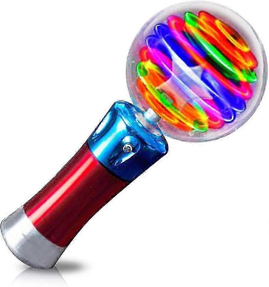Handheld LED Rotary Wand Flashing Glow Stick Toy for Children