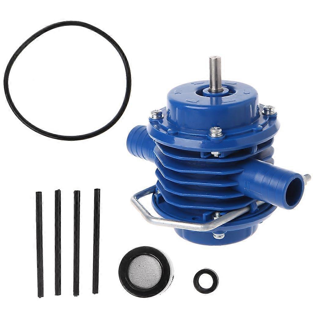 Heavy Duty auto-amorçant main perceuse électrique pompe à eau Maison Jardin centrifuge bleu