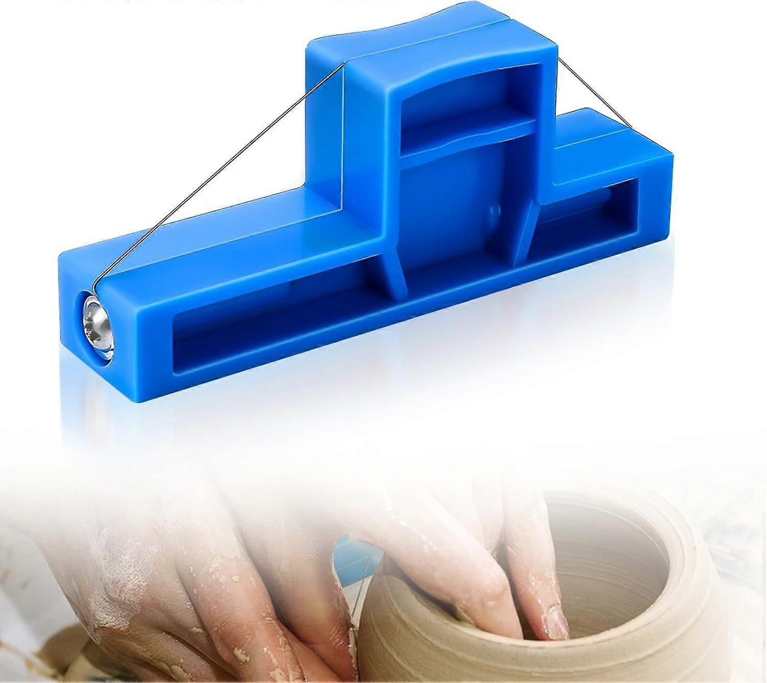 Angle Cutting Clay Tool and Wire Bevel Cutter Clay Trimming Tools for Pottery