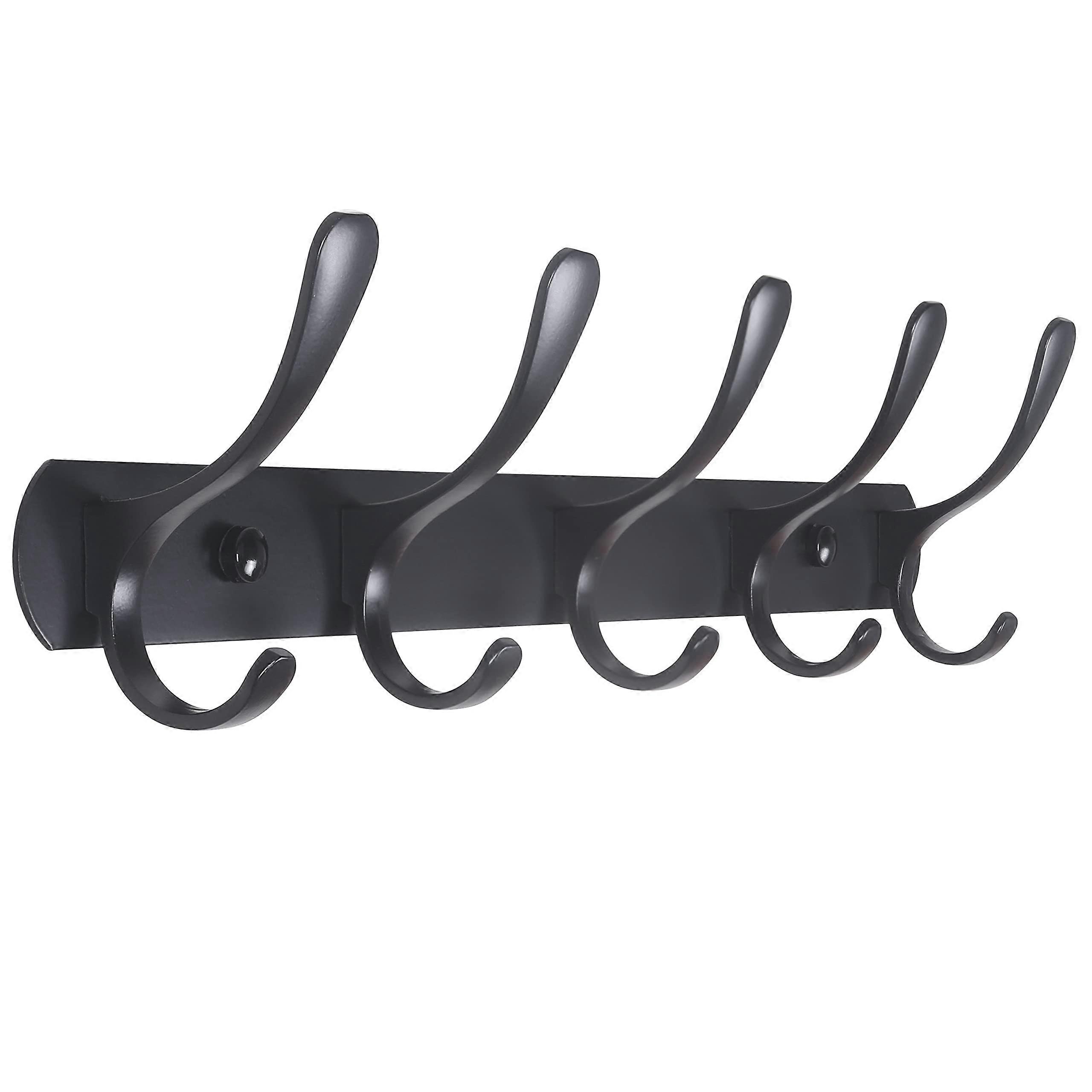 Modern Metal Coat Rack Wall Mount for Hanging Coat Jacket Clothes Hat