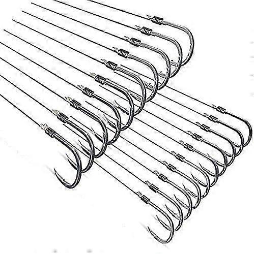 Small Fishing Hooks with Mono Line,Super Strong Sharp Fishing Hook on Nylon Fishing Line Fishing Accessories Baits for