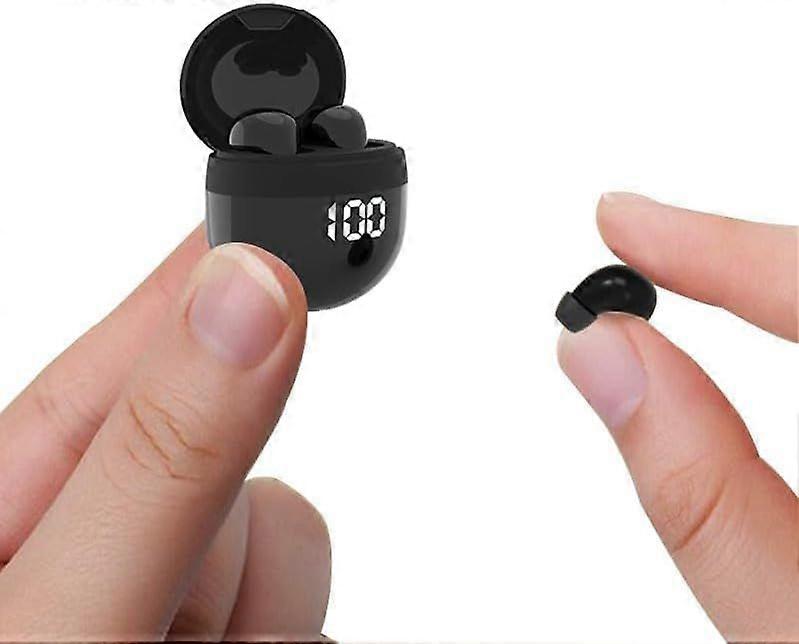 Invisible Bluetooth 5.3 Earbuds - Mini Wireless Earphones with ENC, Perfect for Small Ears, Running & Side Sleeping