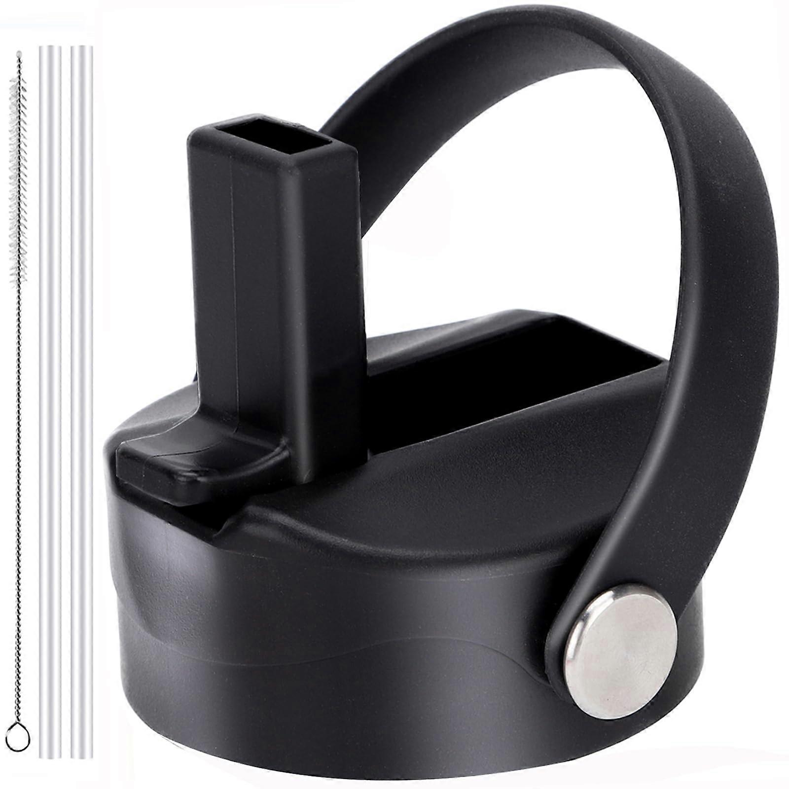 Pipette lid for a wide -mouth water bottle