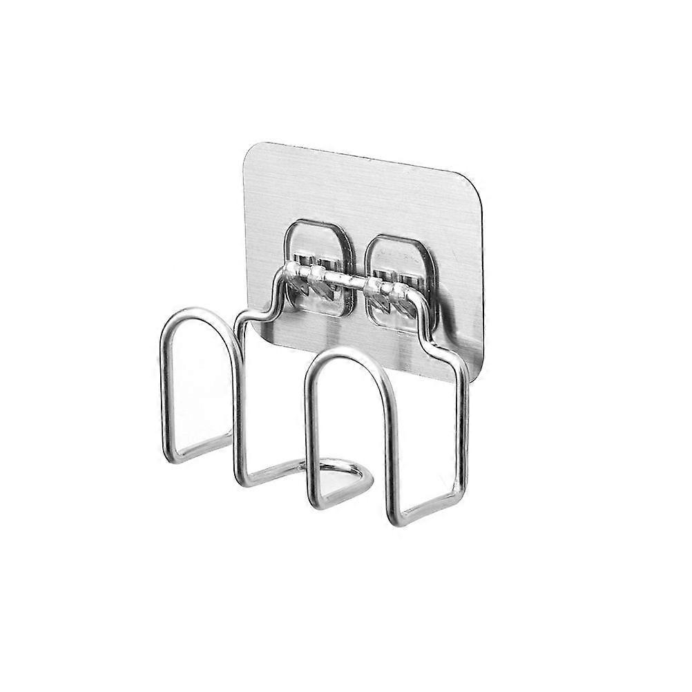Stainless Steel Sponge Holder Self Adhesive Wall Hook Reusable Kitchen Rack
