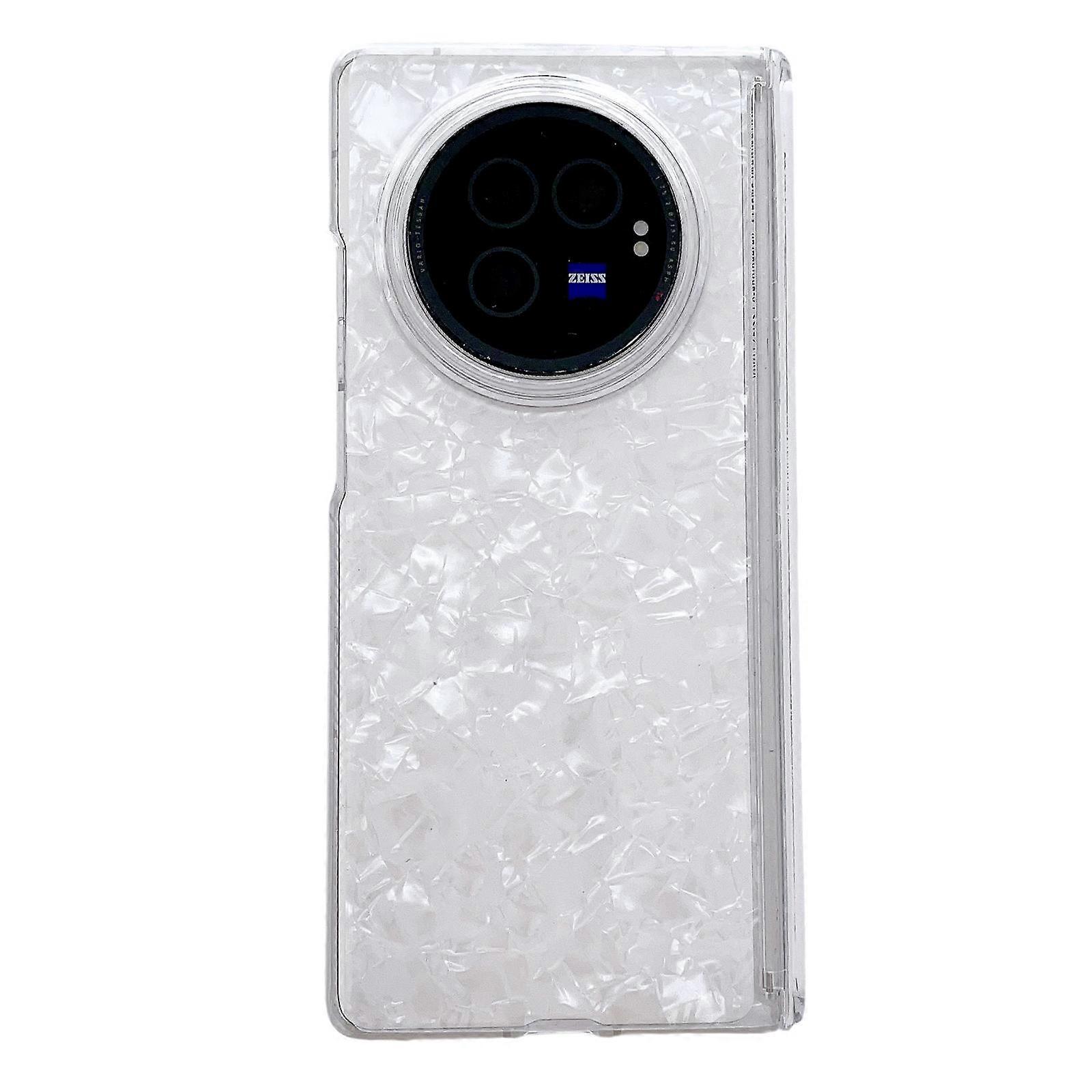 Magnetic Axis Pearlescent Shell Texture Phone Case