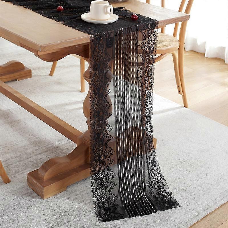 Romantic Lace Table Runner Wedding Decoration, Size: 120cm