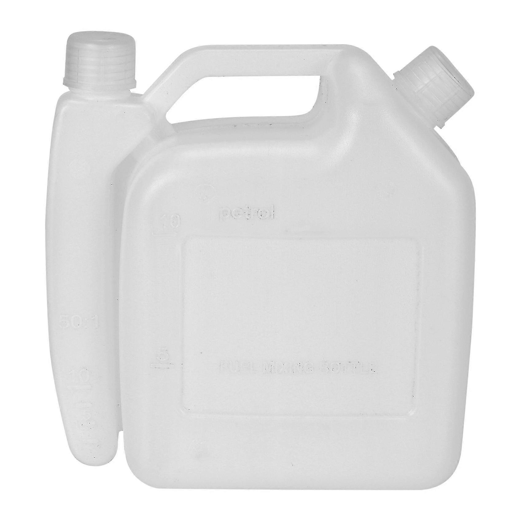 1,5 liters 2-takts drivstoffblandeflaske for motorsag og trimmer