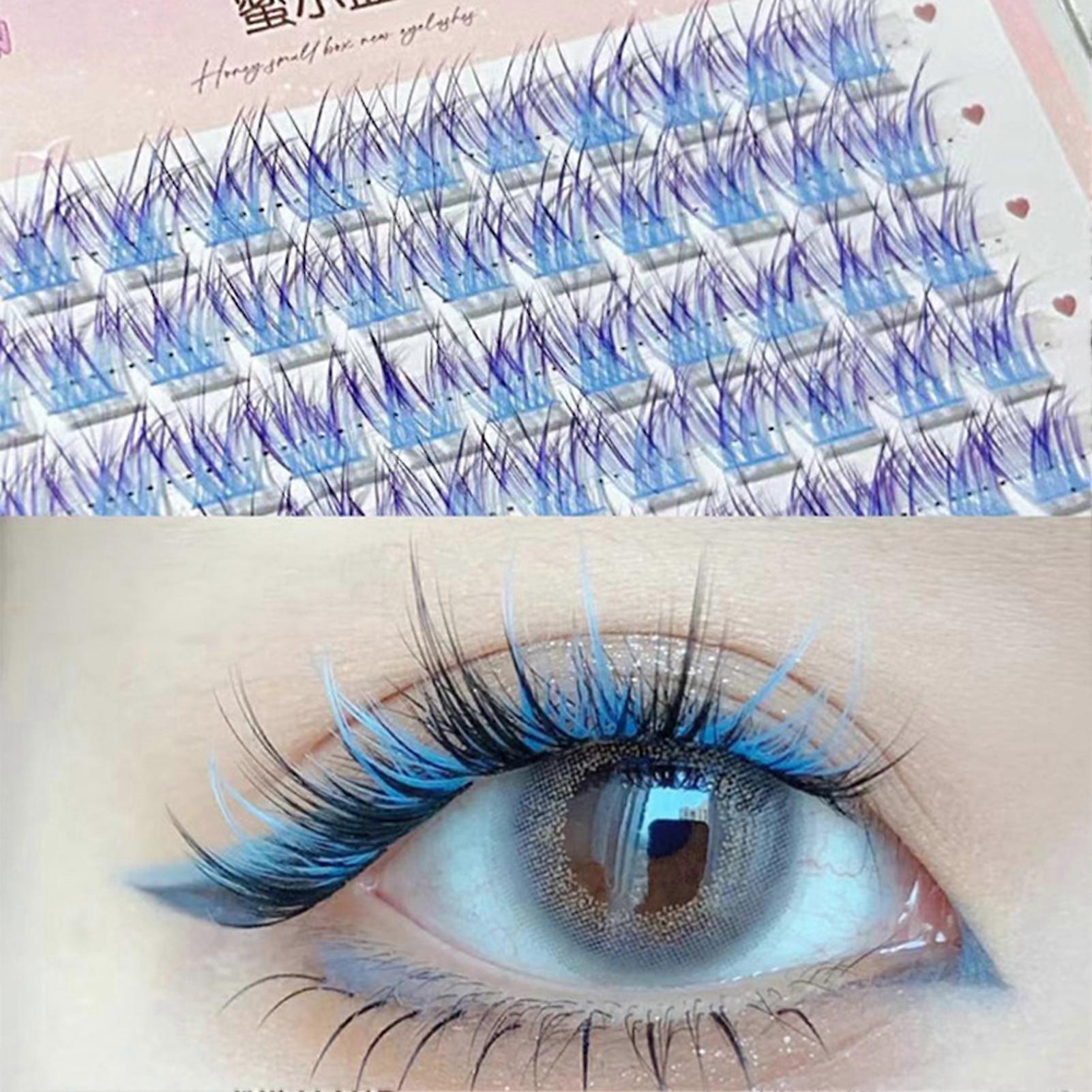 Colored Eyelash Extension Lash DIY Individual Anime Lashes