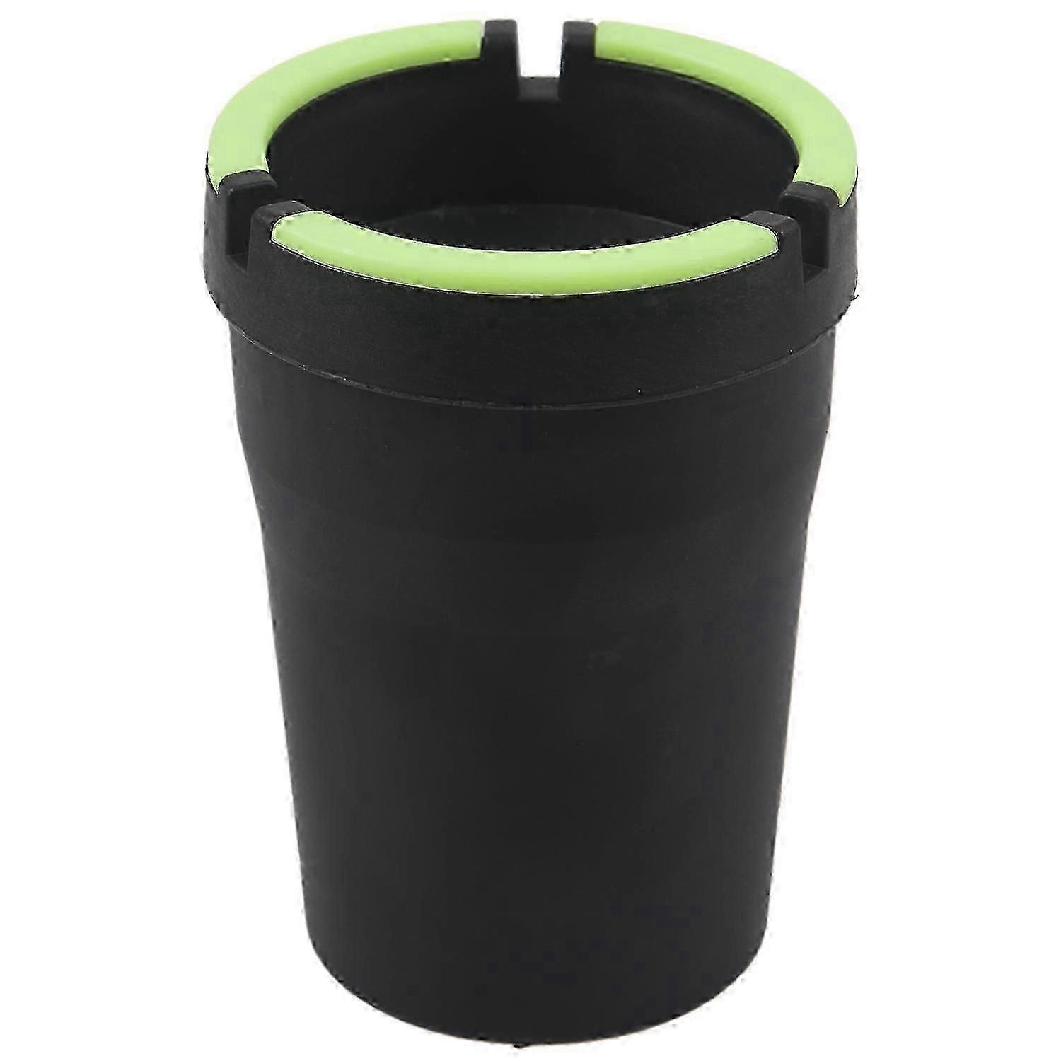 Stub Out Glow in the Dark Posacenere per sigarette autoestinguente a tazza - Nero