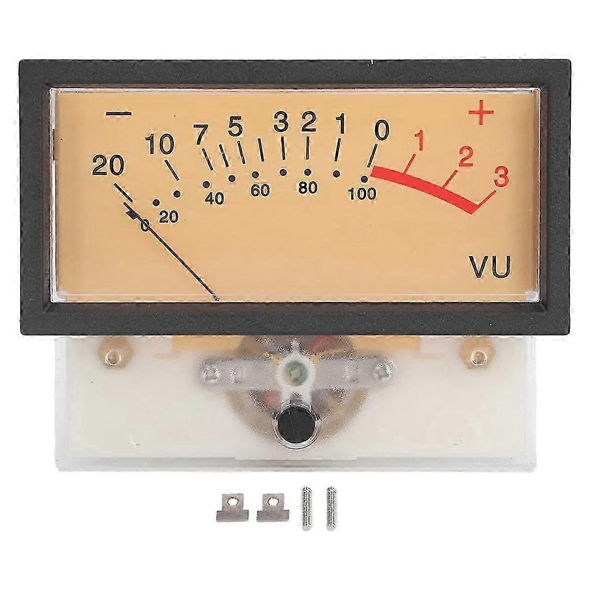 VU Meter Skull Tube Amplifier High Percompatible withmance VU Level Meter