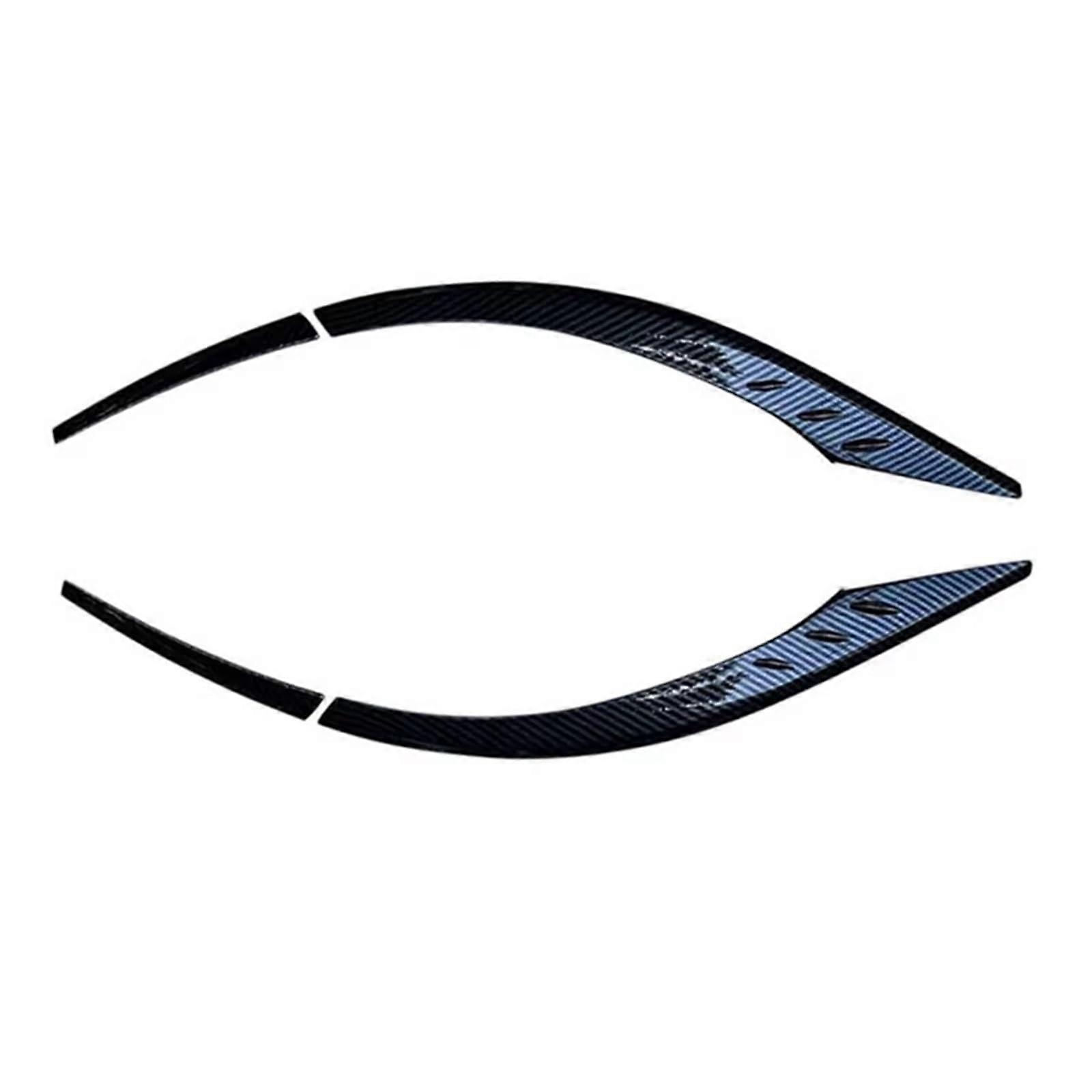 Headlight Eyebrow for Toyota for Corolla for Cross Front Headlights Eyebrows Eyelids Cover Eyelash Head Light Lamp Stickers