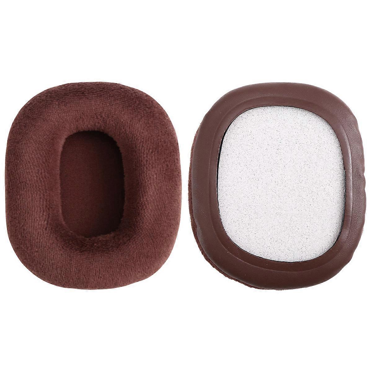 1pair Flannel Sponge Ear Pads Cushion Cover Earpads Replacement for Panasonic RP-HD605N HD601N HD805