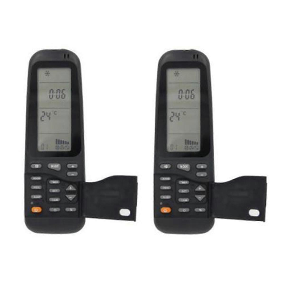 2pcs 25-in-1 Universal Air Conditioner Remote Control for 