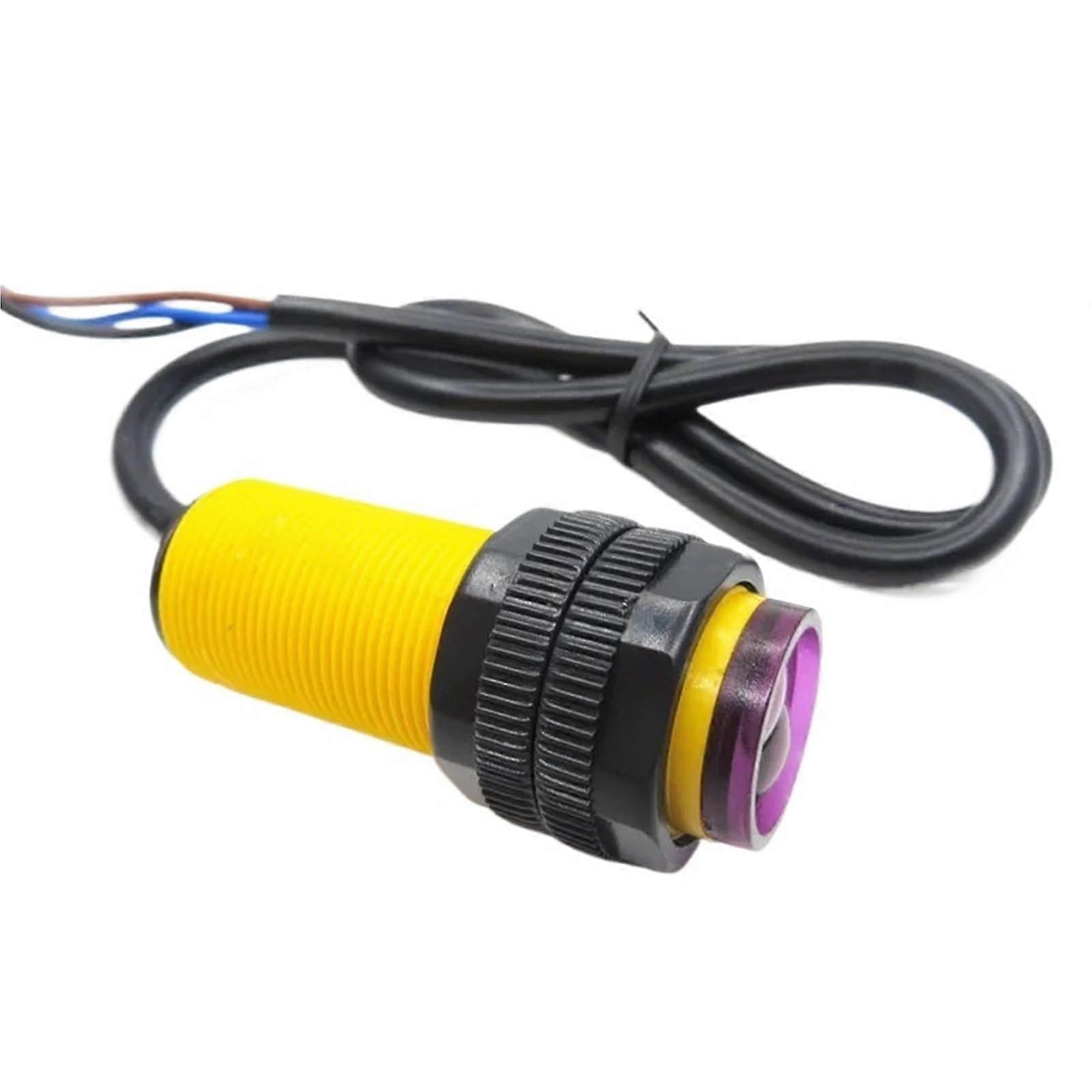 1pcs E18D80NK Infrared Obstacle Avoidance Sensor Proximity Switch 380cm Detection Range Adjustable