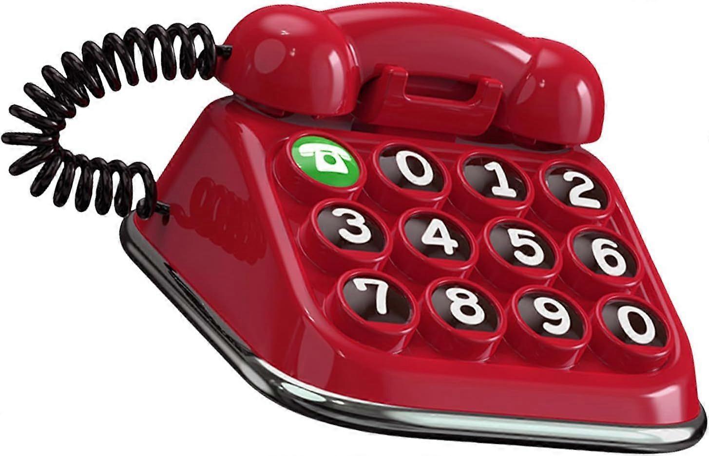 Practical Creative Retro Telephone Design Car Phone Number Plate for Temporary Parking Display Auto Interior Decoration