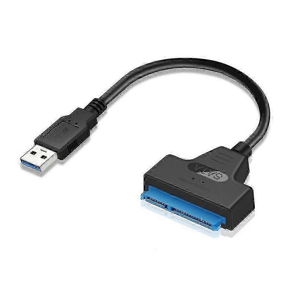 Usb 3.0 To Sata Iii Hard Drive Adapter Cable With Led Light Computer Hard Driver Connection Cable For Drive 2.5in Solid State Drives & Hard Disk