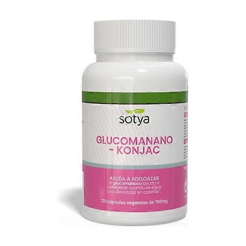 Glucomannan - konjac 120 capsules of 760mg