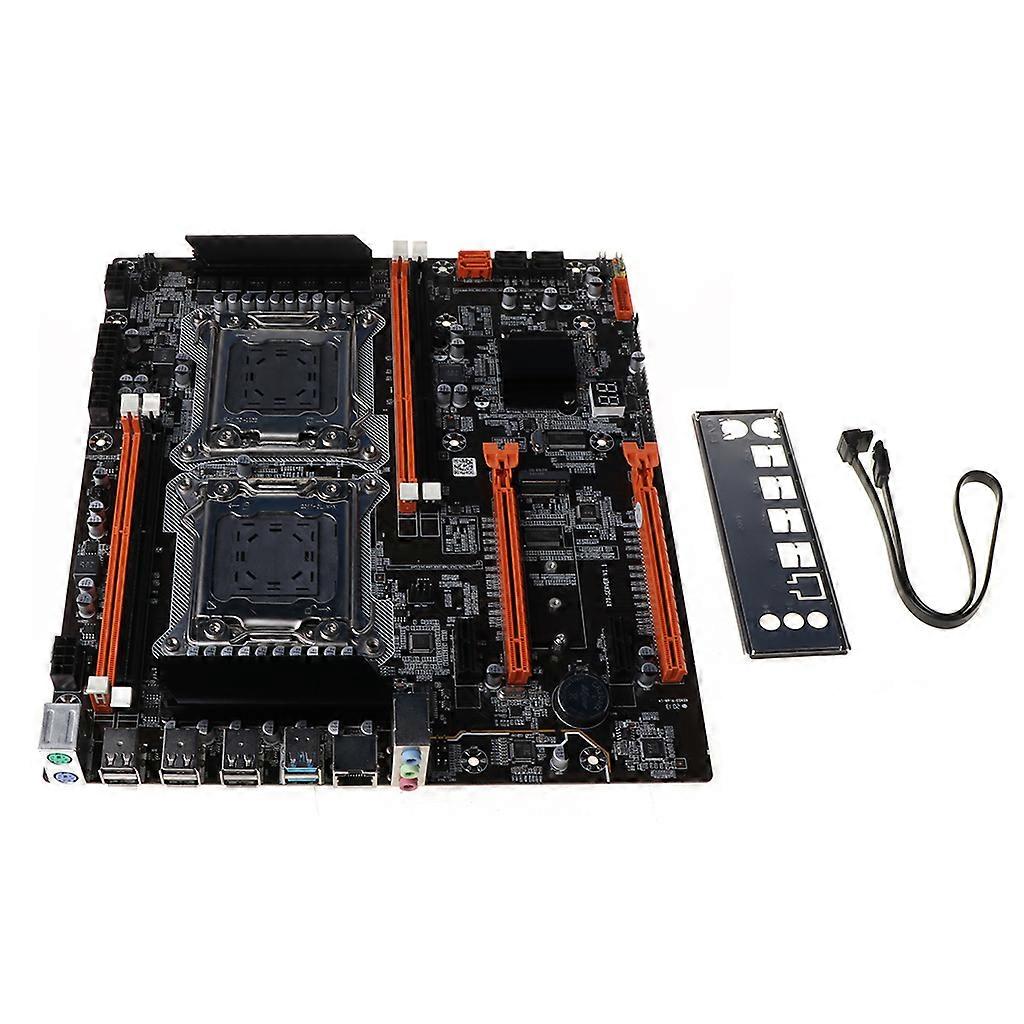 X79 Dual CPU LGA2011 Motherboard E5 DDR3 1866/1600/1333/1066MHz Desktop-Computer Mainboard für M.2 Schnittstelle SATA USB 3.