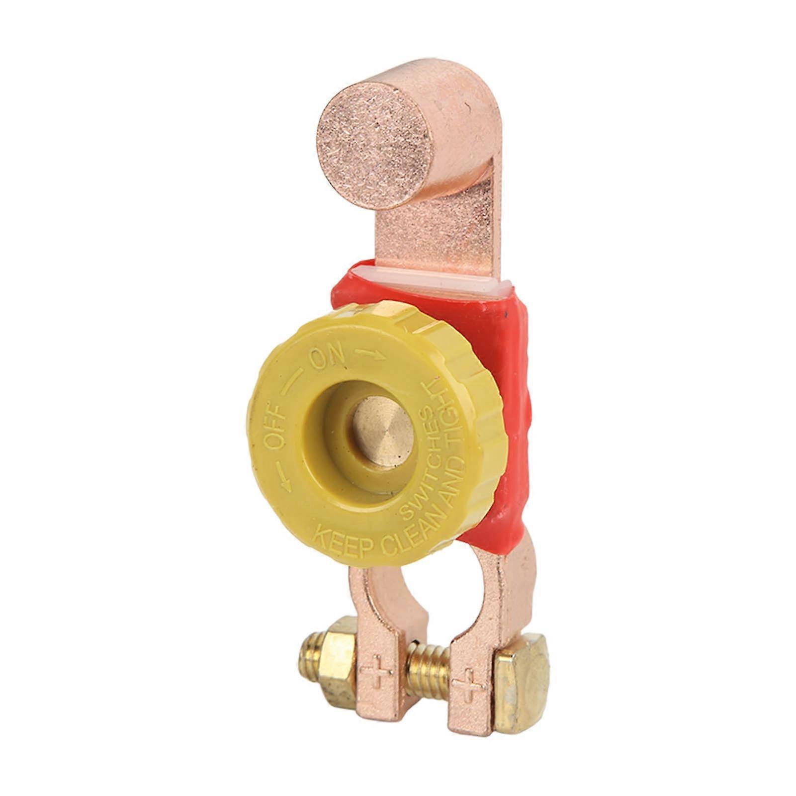 6V 12V 24V Battery Disconnect Switch, Positive Battery Terminal Connector for Car, RV, ATV